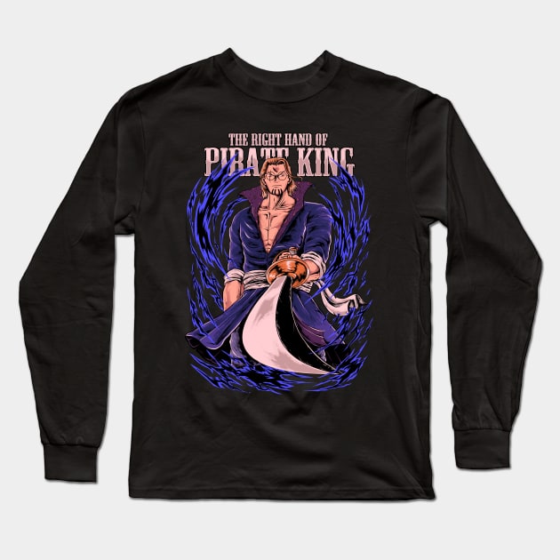 The Right Hand of Pirate King anime Long Sleeve T-Shirt by mazyoy